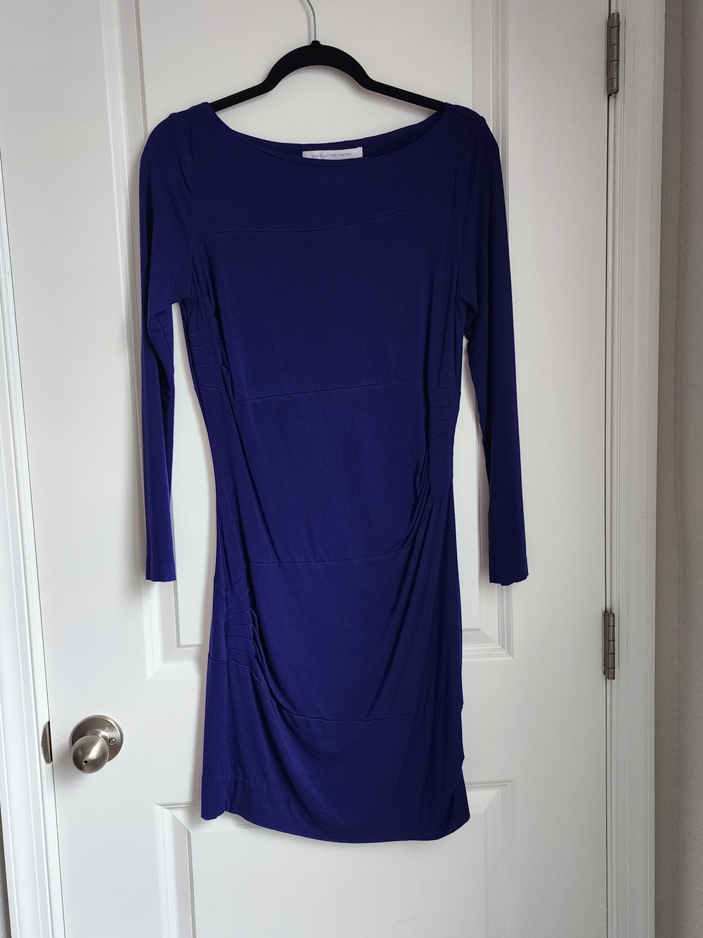 Diane Von Furstenberg Purple Sheath Dress